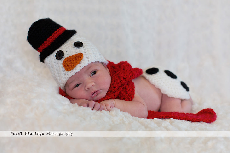 Snowman Baby Crochet Pattern
