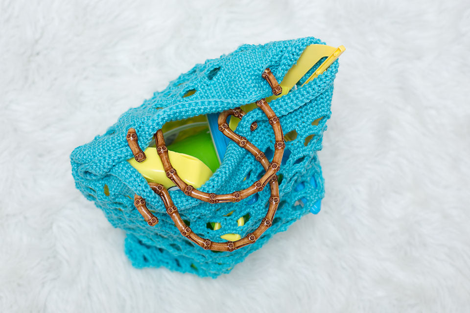 Honeycomb Beach Bag Crochet Pattern
