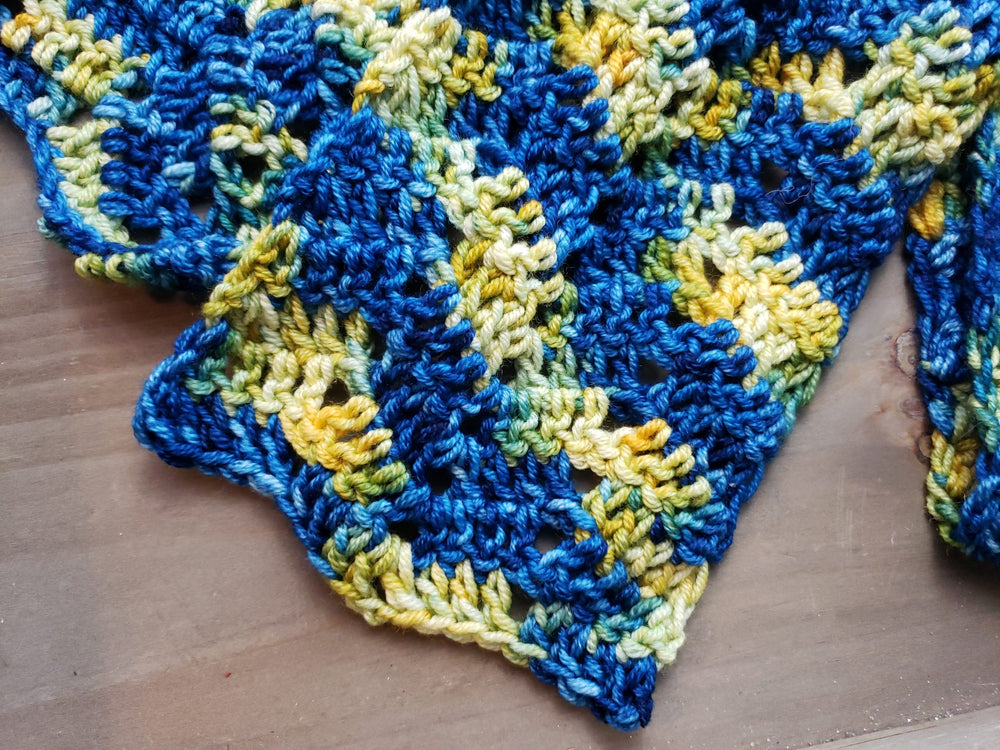 Starry Night Scarf Crochet Pattern