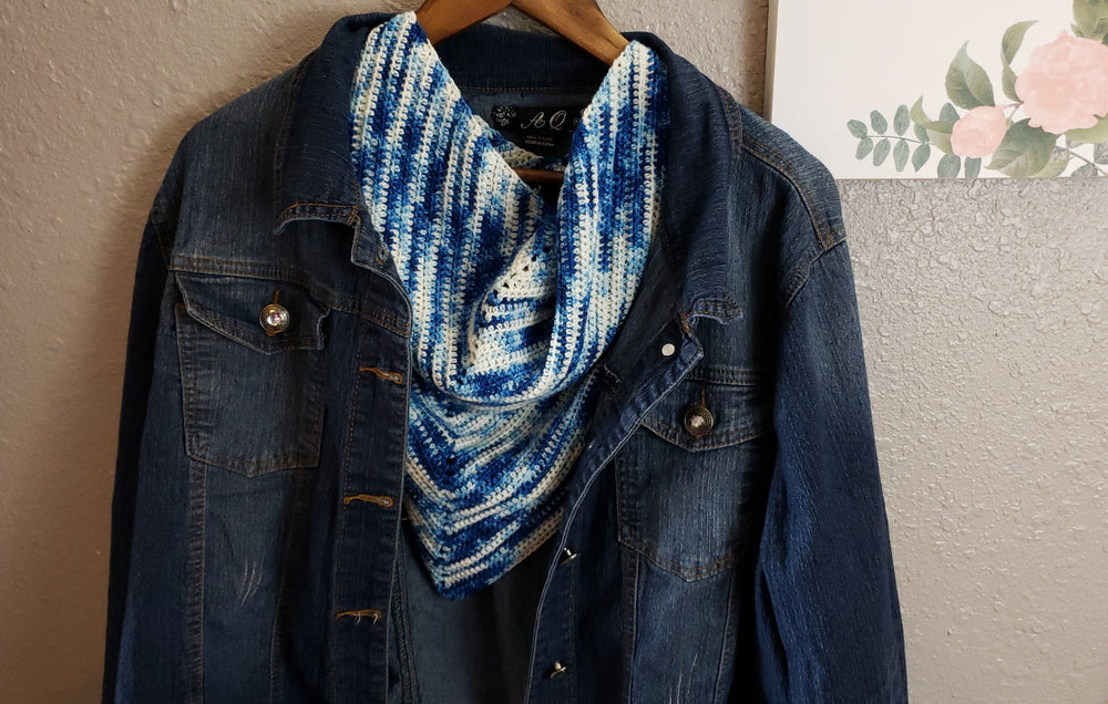 Bluebonnet Shawl Crochet Pattern