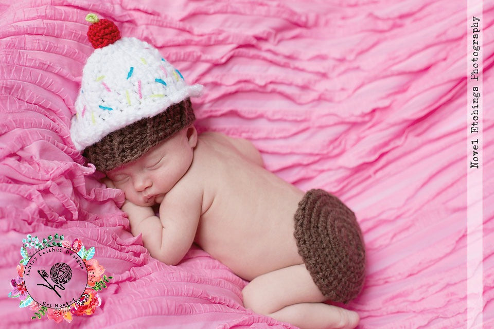 Cupcake Baby Crochet Pattern