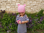Lizzie Bear Beanie Crochet Pattern