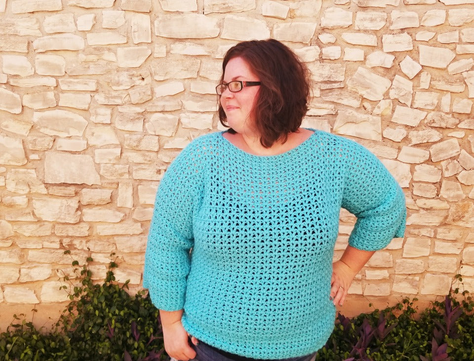 Valerie Tunic Women Sizes Crochet Pattern