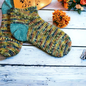 Everglades Socks Crochet Pattern
