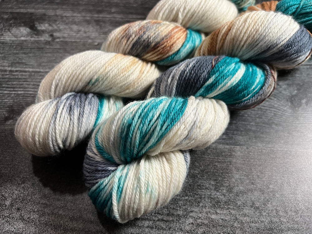 Secret Raccoon Worsted Hand Dyed Yarn - Ready to Ship