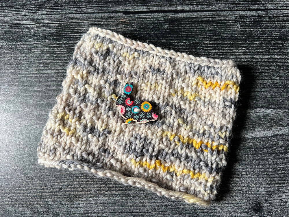 Thumper Coffee Cozy Knit Pattern