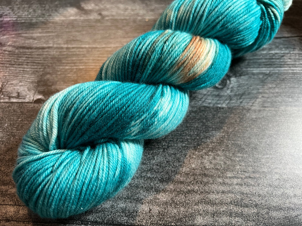 
            
                Load image into Gallery viewer, Spruce Trees (DK) Hand Dyed Yarn - Ready to Ship
            
        
