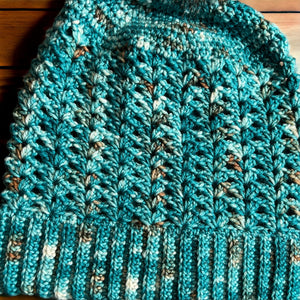 Spruce Trees Beanie Crochet Pattern