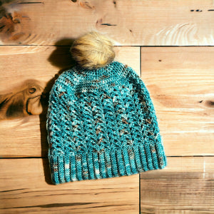 
            
                Load image into Gallery viewer, Spruce Trees Beanie Crochet Pattern
            
        