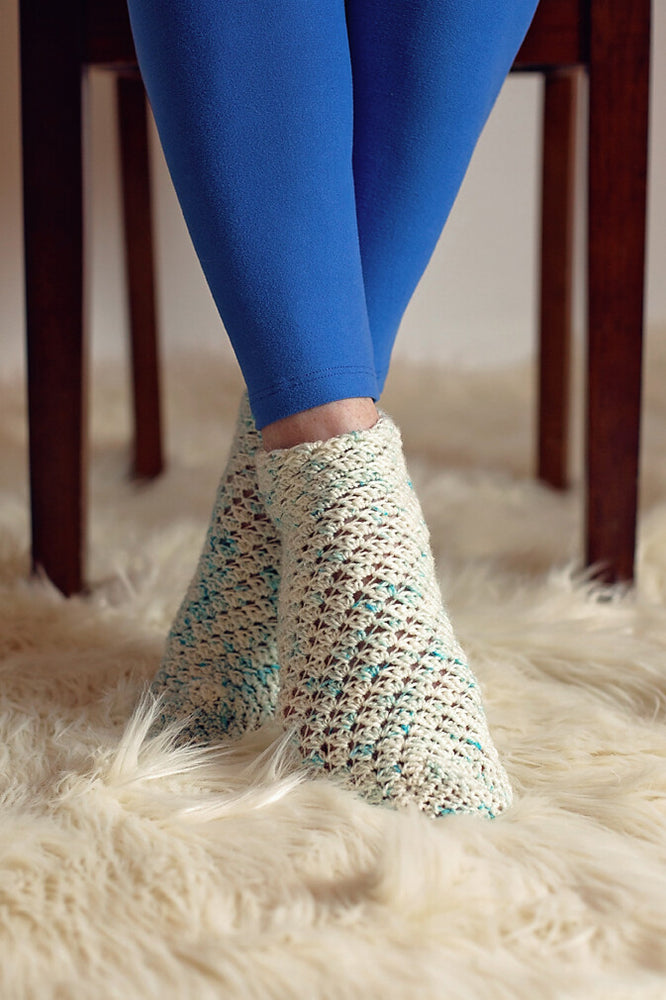 Sparkling Socks Crochet Pattern