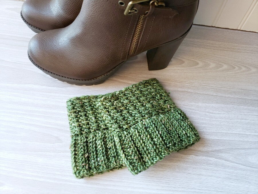 
            
                Load image into Gallery viewer, Willow Boot Cuffs Crochet Pattern
            
        