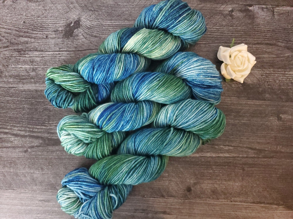 
            
                Load image into Gallery viewer, Dragonfly Worsted Hand Dyed Yarn - Ready to Ship
            
        