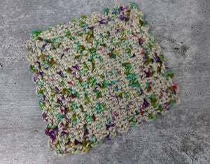 Flower Garden Coaster Crochet Pattern