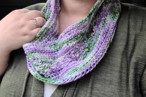 
            
                Load image into Gallery viewer, Wildflowers Cowl Crochet Pattern
            
        
