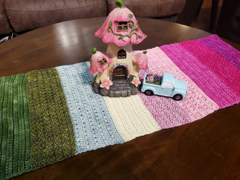 Blossom Table Runner Crochet Pattern