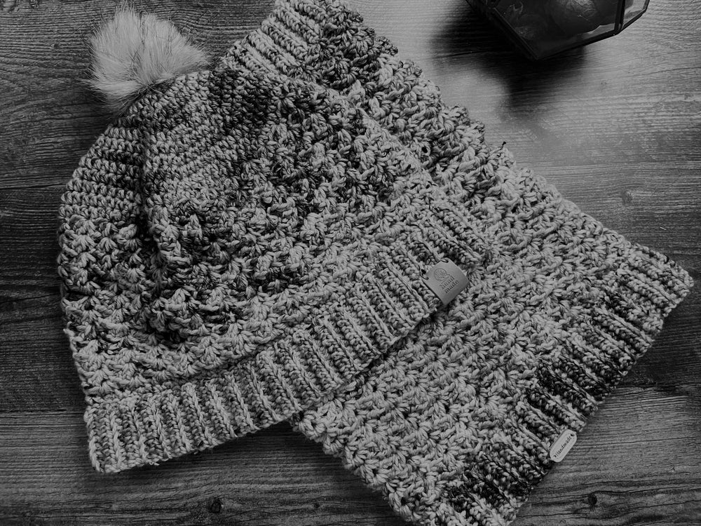 
            
                Load image into Gallery viewer, Haunted Beanie and Cowl Crochet Pattern
            
        