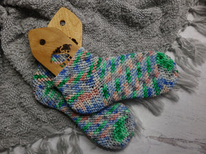 Italy Socks Crochet Pattern