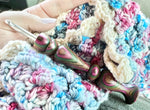 Christmas Stars Hollow J (6mm) Crochet Hook - Made to Order