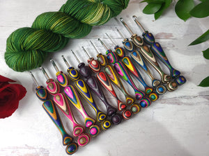Mother's Day Dozen Roses Crochet Hook Custom 12 Piece Set