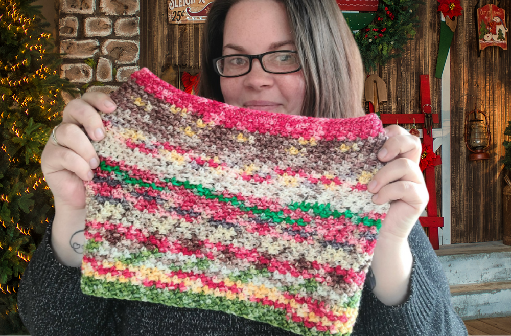 Cozy Christmas Cowl Crochet Pattern