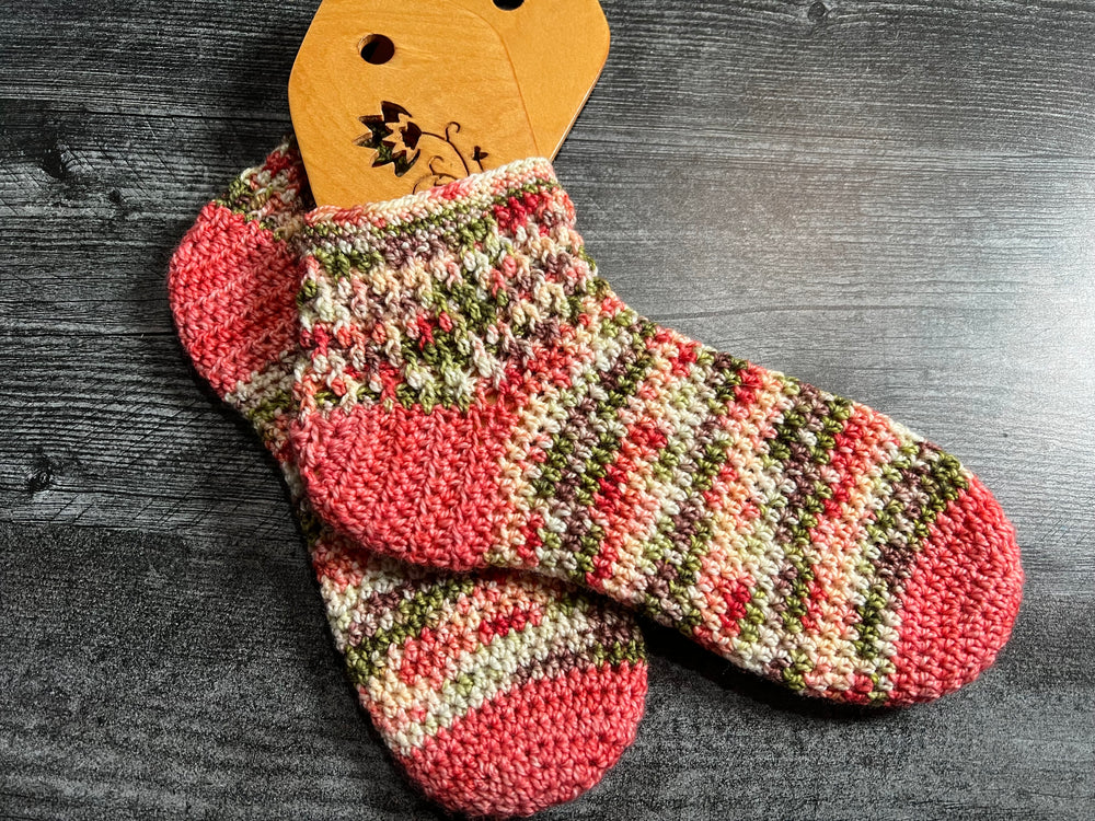 Redwood National Park Socks Crochet Pattern