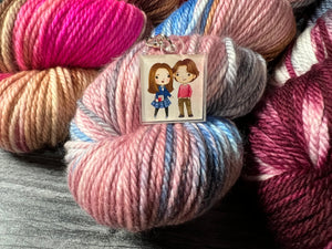 
            
                Load image into Gallery viewer, Rory and Dean Stitch Marker - Stars Hollow
            
        