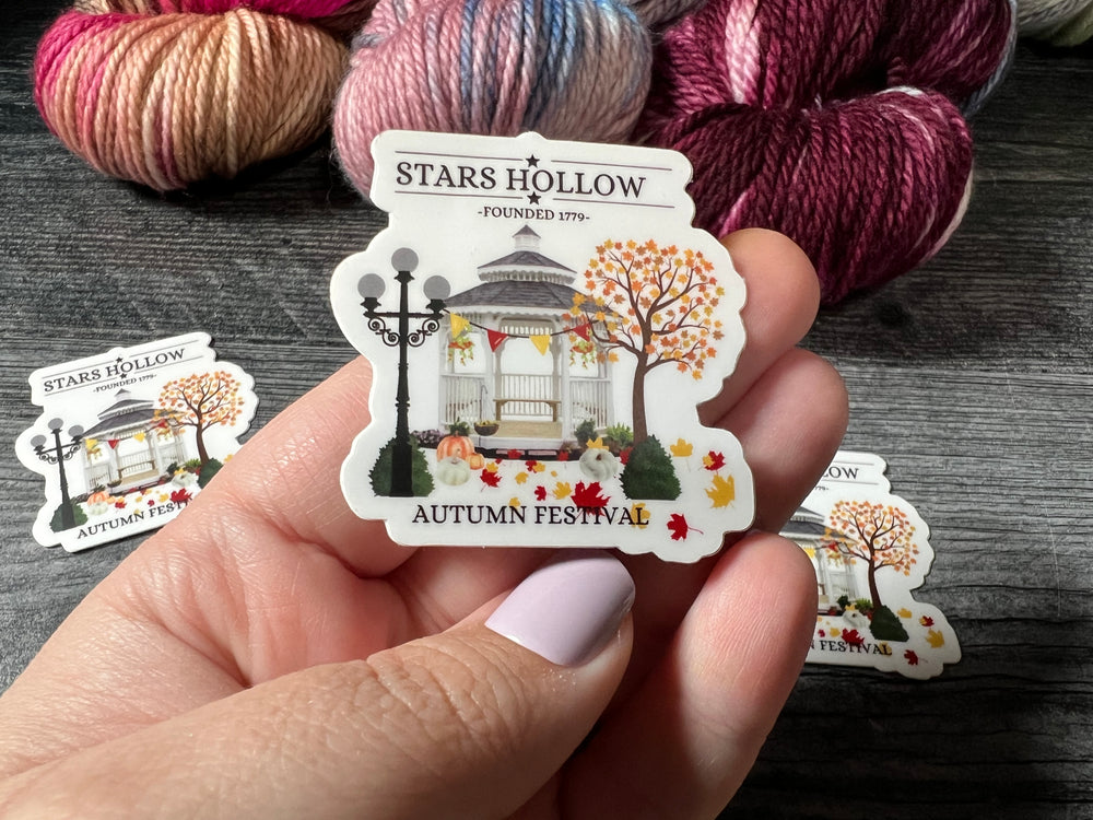 
            
                Load image into Gallery viewer, Autumn Festival Sticker - Stars Hollow
            
        