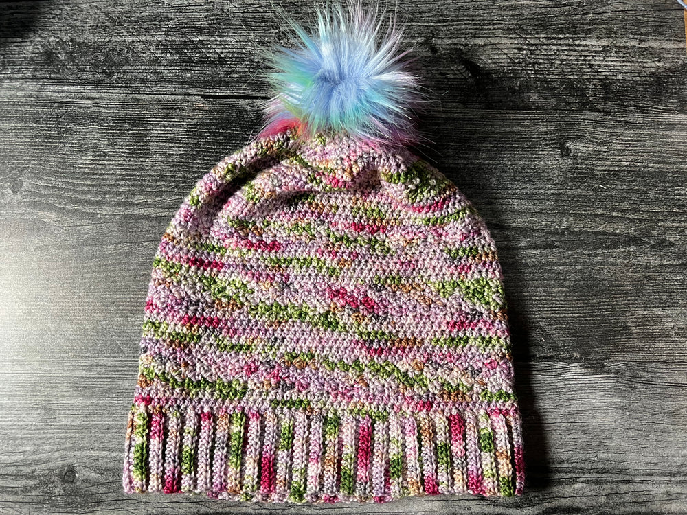 Sleeping Fawn Beanie Crochet Pattern