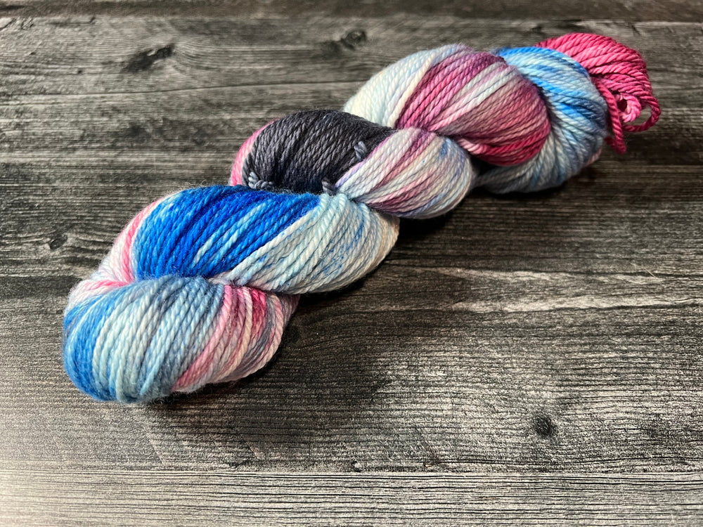 "I didn't know the rodeo was in town" Aran Hand Dyed Yarn - Stars Hollow 2023 - Ready to Ship