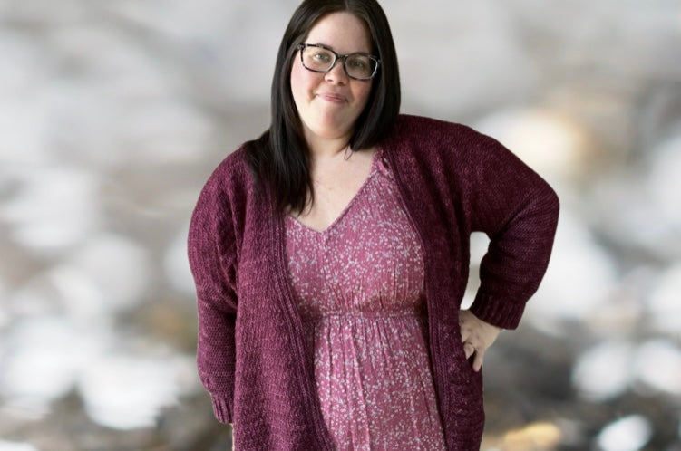 
            
                Load image into Gallery viewer, Cabernet Cardigan Crochet Pattern
            
        