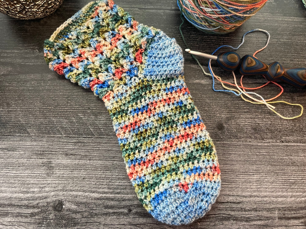 Joshua Tree National Park Socks Crochet Pattern