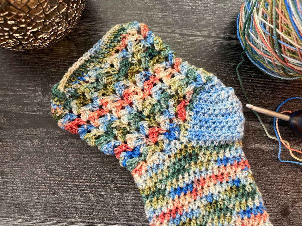Joshua Tree National Park Socks Crochet Pattern