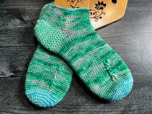 
            
                Load image into Gallery viewer, North Cascades National Park Socks Crochet Pattern
            
        