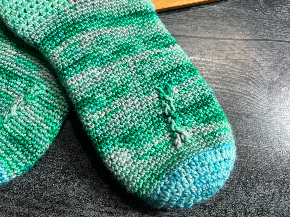 North Cascades National Park Socks Crochet Pattern