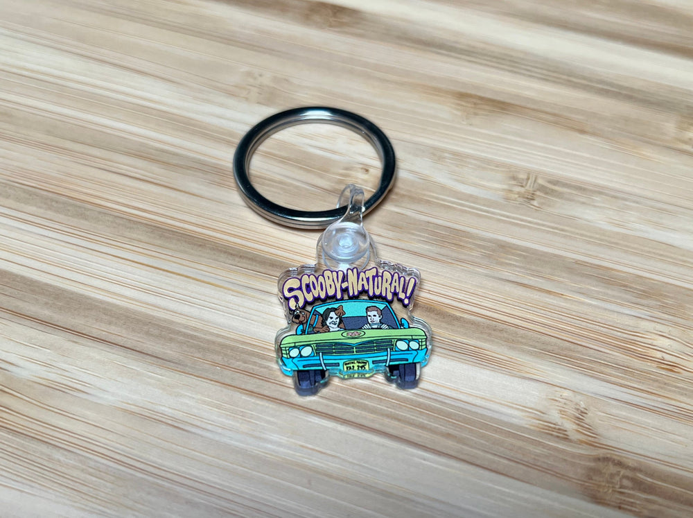 Scooby-Natural! Keychain - Supernatural Ready to Ship