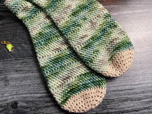 Adventure Socks Crochet Pattern