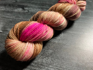 I am an Autumn Aran Hand Dyed Yarn - Ready to Ship