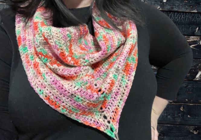 Nemo Triangle Cowl Crochet Pattern